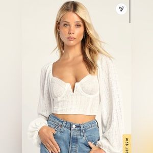 Bohemian top from lulu’s